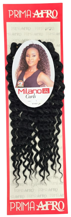 Product milano curly hair per pack
