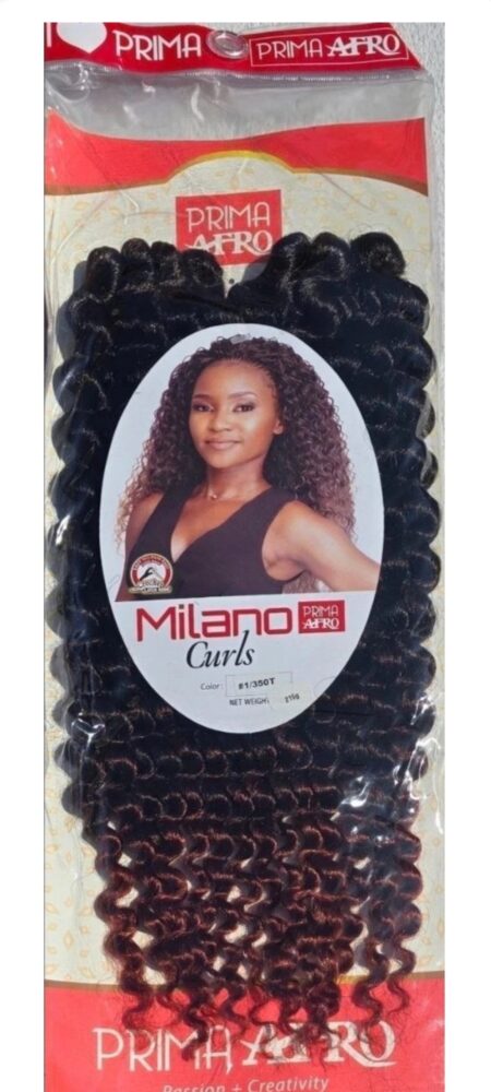 MILANO CURLY HAIR PER PACK