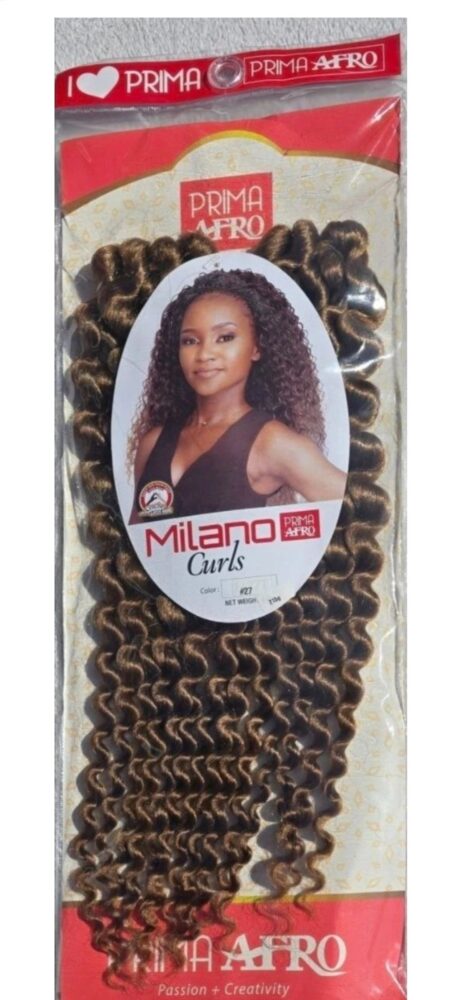 MILANO CURLY HAIR PER PACK